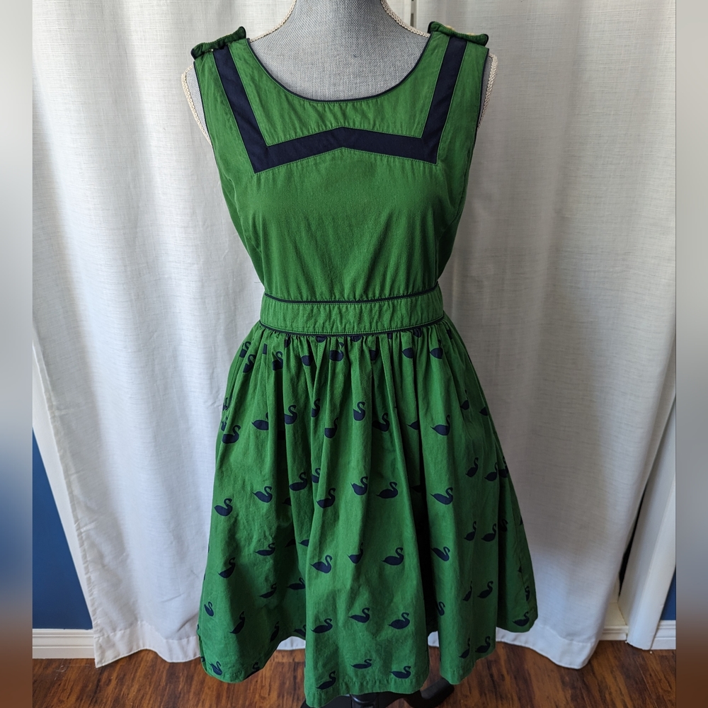 Modcloth Knitted Dove swan dress